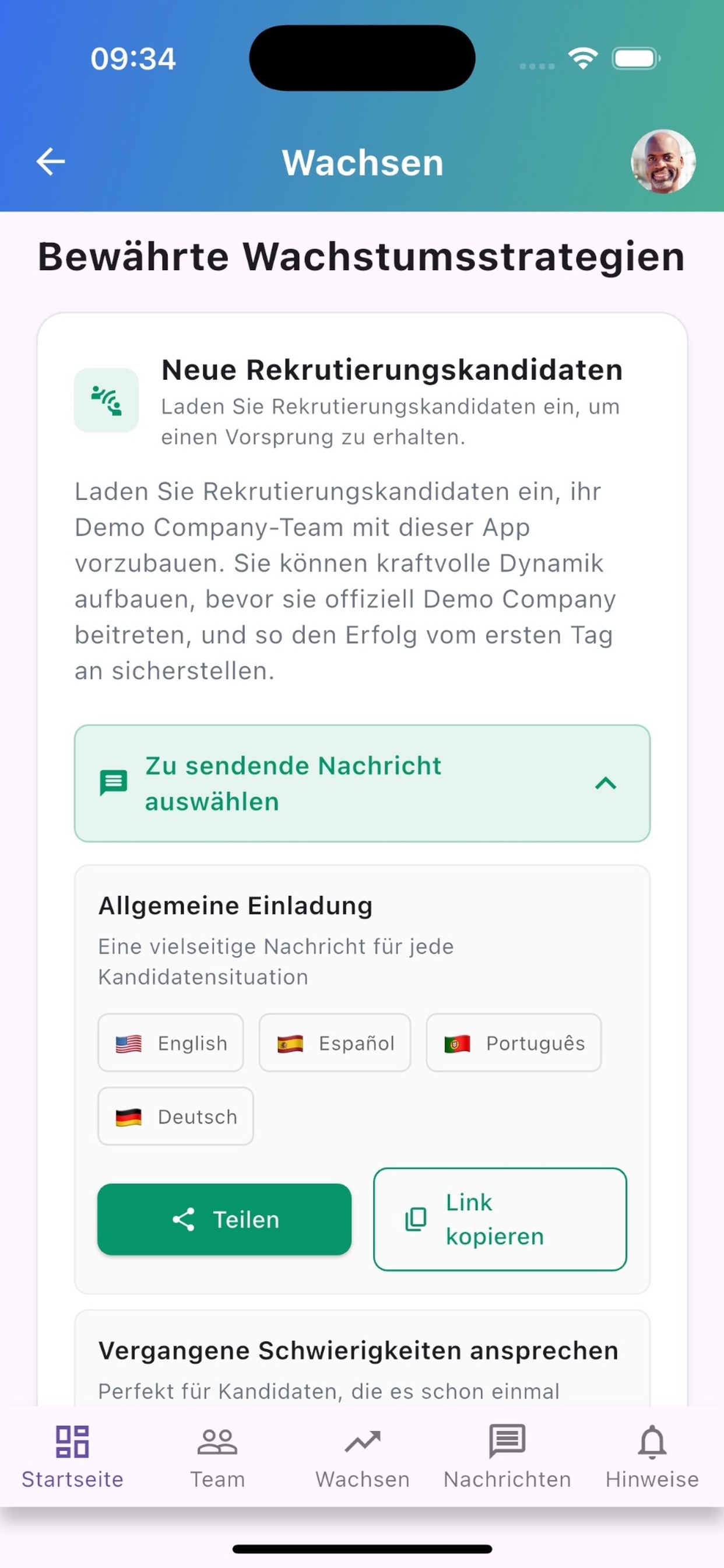 KI-gestützte Recruiting-Nachrichten für jeden Interessenten - behandelt vergangene Kämpfe und Einwände sofort